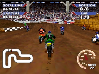 Championship Motocross - featuring Ricky Carmichael (USA) - PS1