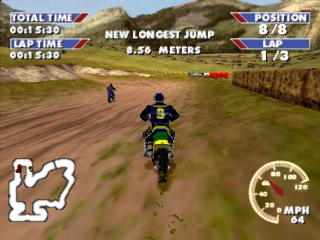 Championship Motocross - featuring Ricky Carmichael (USA) - PS1