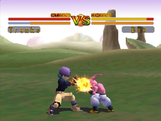 Dragon Ball GT: Final Bout [PS1] - play as Super Baby 