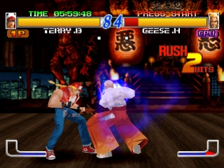 Screenshot of Fatal Fury: Wild Ambition (PlayStation, 1999) - MobyGames