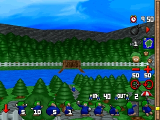 3D Lemmings  ３Ｄ レミングス para Playstation (1996)