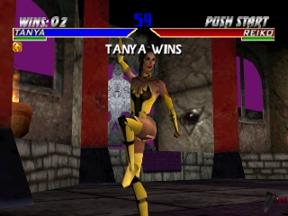 MORTAL KOMBAT 4 (HACKED): ALL FATALITIES on TANYA 