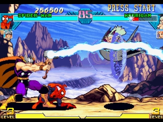 Marvel vs. Capcom: Clash of Super Heroes - PS1/PSX ROM & ISO