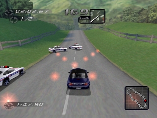 Need for Speed: High Stakes (PS1) 1999. Lamborghini Diablo SV 