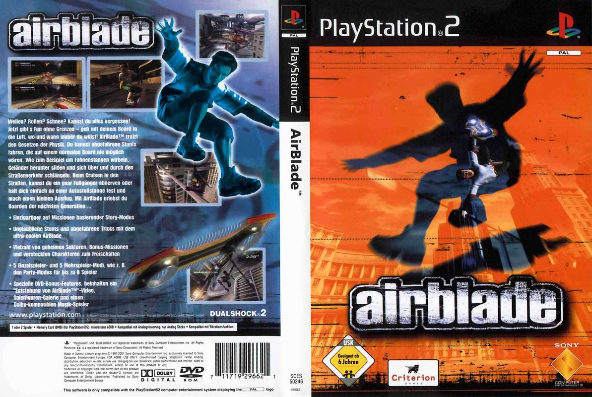 Airblade PSX cover