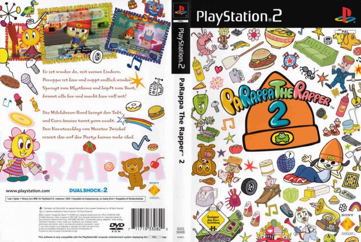 PaRappa the Rapper 2 (PlayStation 2, PS2) PAL English Promo Version *READ*