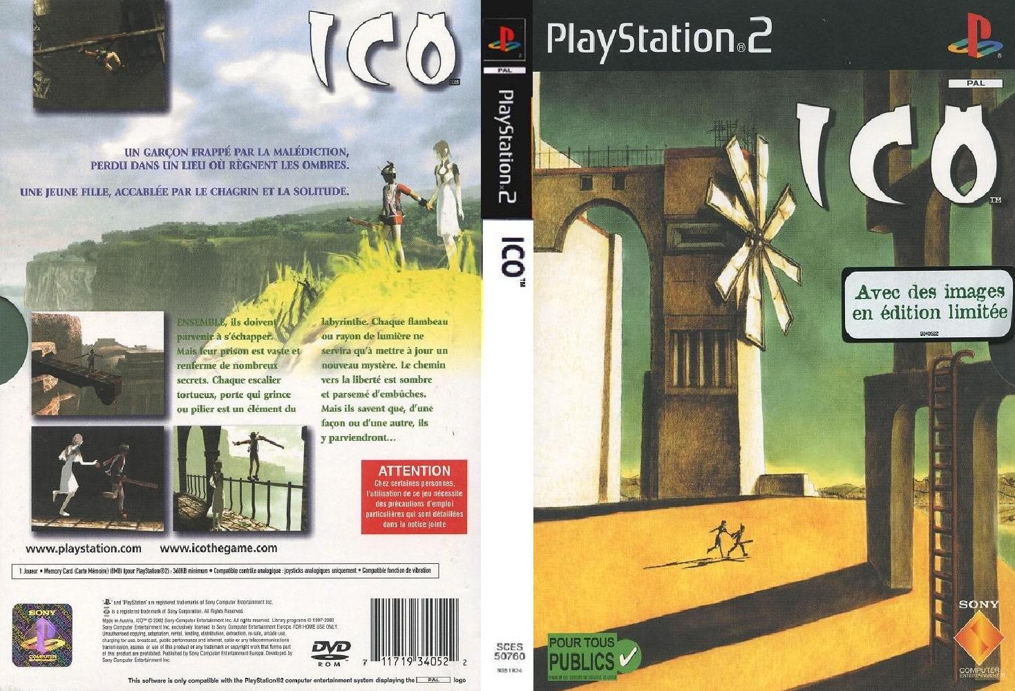 Ico PSX cover