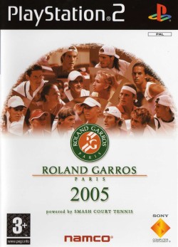 Roland Garros 2005 - Powered by Smash Court Tennis Cover auf PsxDataCenter.com