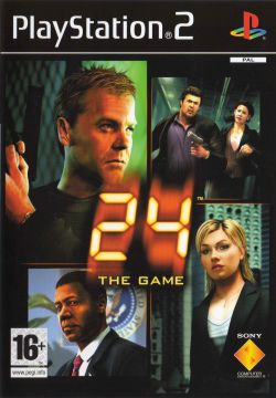 24 - The Game Cover auf PsxDataCenter.com