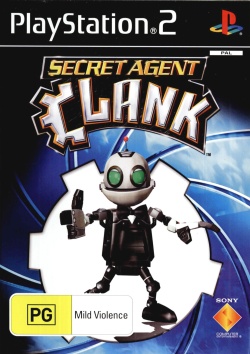 Secret Agent Clank Cover auf PsxDataCenter.com
