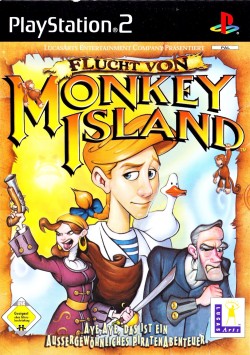 Flucht von Monkey Island Cover auf PsxDataCenter.com
