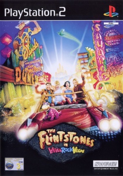 The Flintstones in Viva Rock Vegas Cover auf PsxDataCenter.com