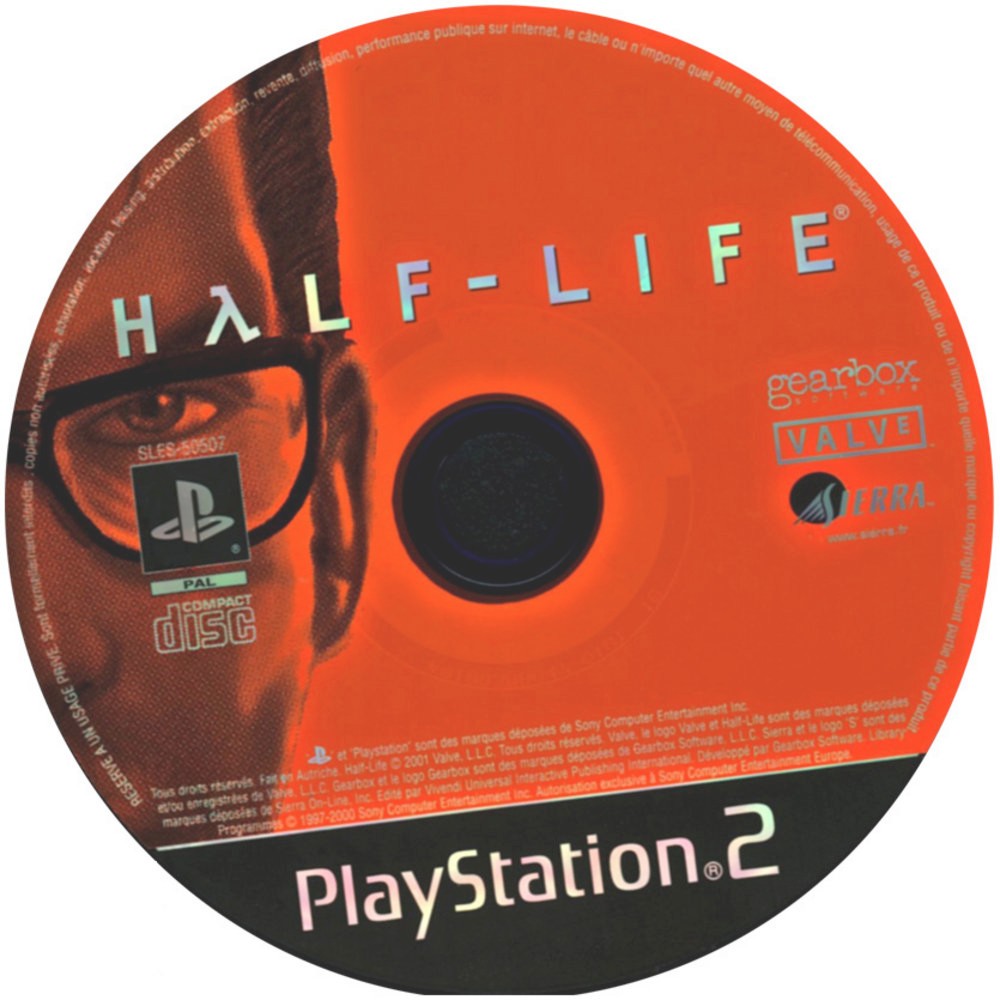 Half-Life PSX cover