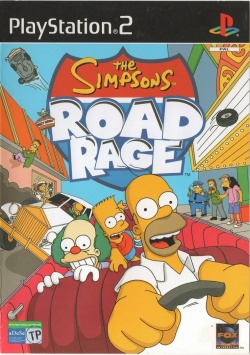 The Simpsons - Road Rage Cover auf PsxDataCenter.com