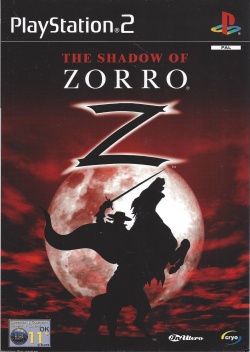 The Shadow of Zorro Cover auf PsxDataCenter.com