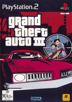 Grand Theft Auto III GTA 3 Poster & FRENCH Map Official Rockstar Liberty  City