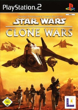 Star Wars - The Clone Wars Cover auf PsxDataCenter.com