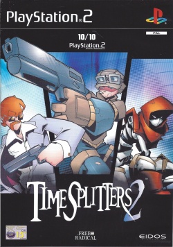 TimeSplitters 2 Cover auf PsxDataCenter.com