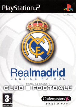 Club Football - Real Madrid Cover auf PsxDataCenter.com