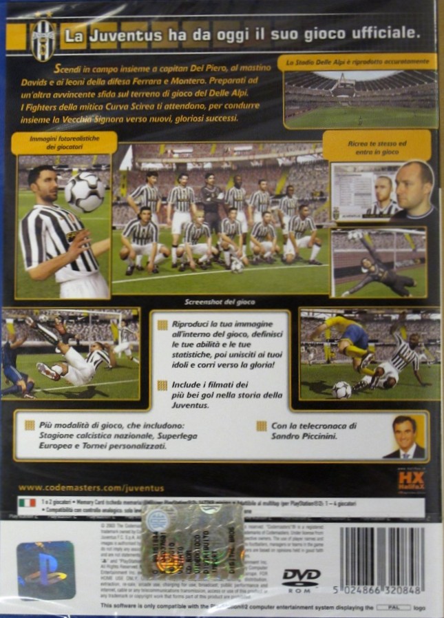 Club Football Juventus PSX cover