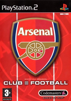 Club Football - Arsenal Cover auf PsxDataCenter.com