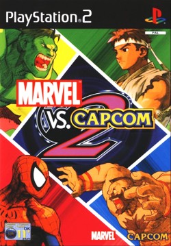 Marvel vs Capcom 2 Cover auf PsxDataCenter.com