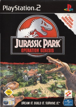 Jurassic Park - Operation Genesis Cover auf PsxDataCenter.com