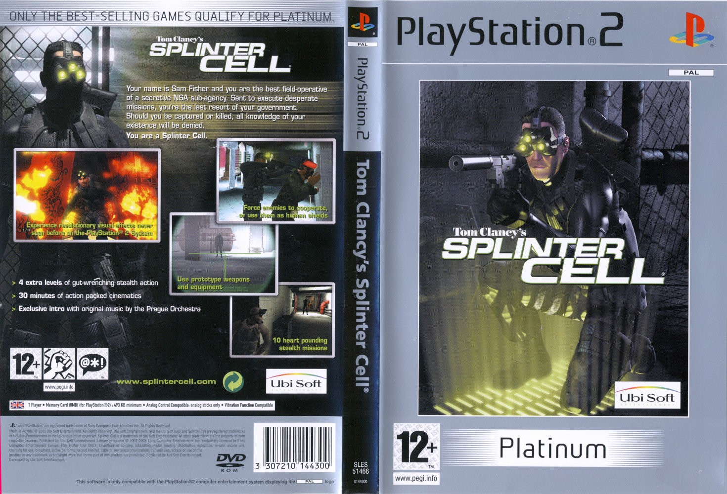 Splinter Cell (PS2 Platinum)