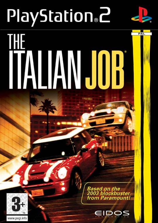 The Italian Job Cover auf PsxDataCenter.com