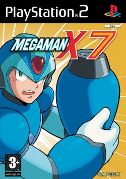 Megaman X7 Cover auf PsxDataCenter.com