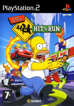 The Simpsons - Hit & Run Cover auf PsxDataCenter.com