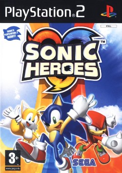 Sonic Heroes Cover auf PsxDataCenter.com