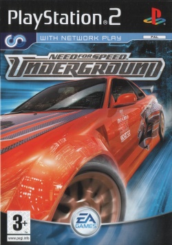 Need for Speed - Underground Cover auf PsxDataCenter.com