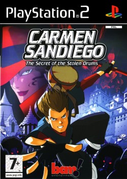 Carmen Sandiego - The Secret of the Stolen Drums Cover auf PsxDataCenter.com
