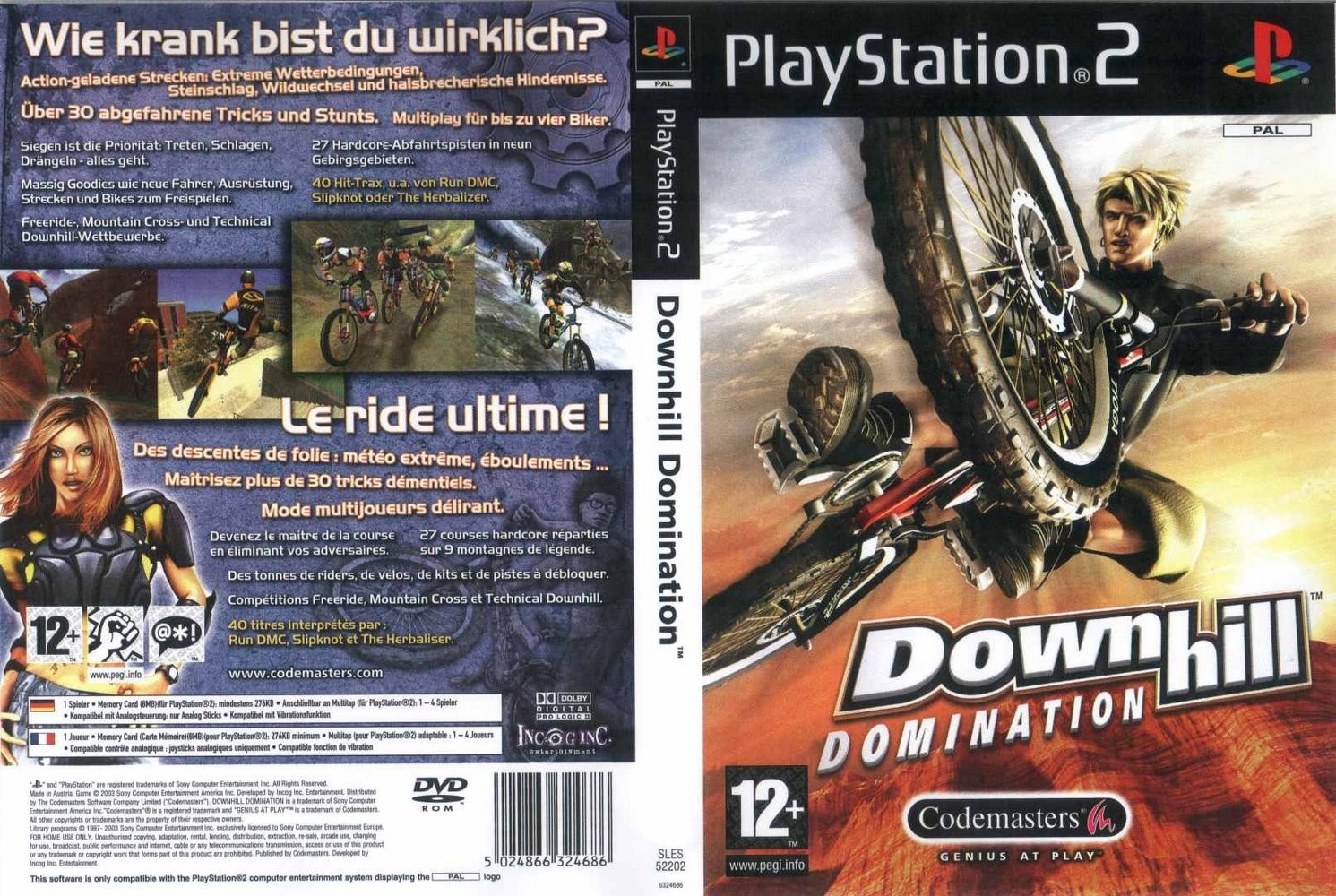 cover downhill ps2