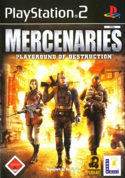 Mercenaries - Playground of Destruction Cover auf PsxDataCenter.com