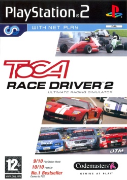 Toca Race Driver 2 Cover auf PsxDataCenter.com