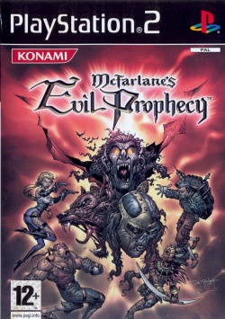 McFarlane's Evil prophecy Cover auf PsxDataCenter.com
