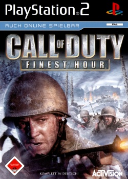Call of Duty - Finest Hour Cover auf PsxDataCenter.com