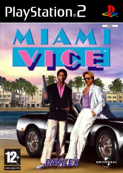 Miami Vice Cover auf PsxDataCenter.com