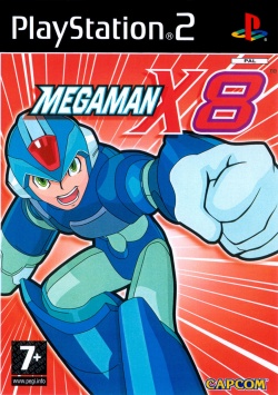 Megaman X8 Cover auf PsxDataCenter.com