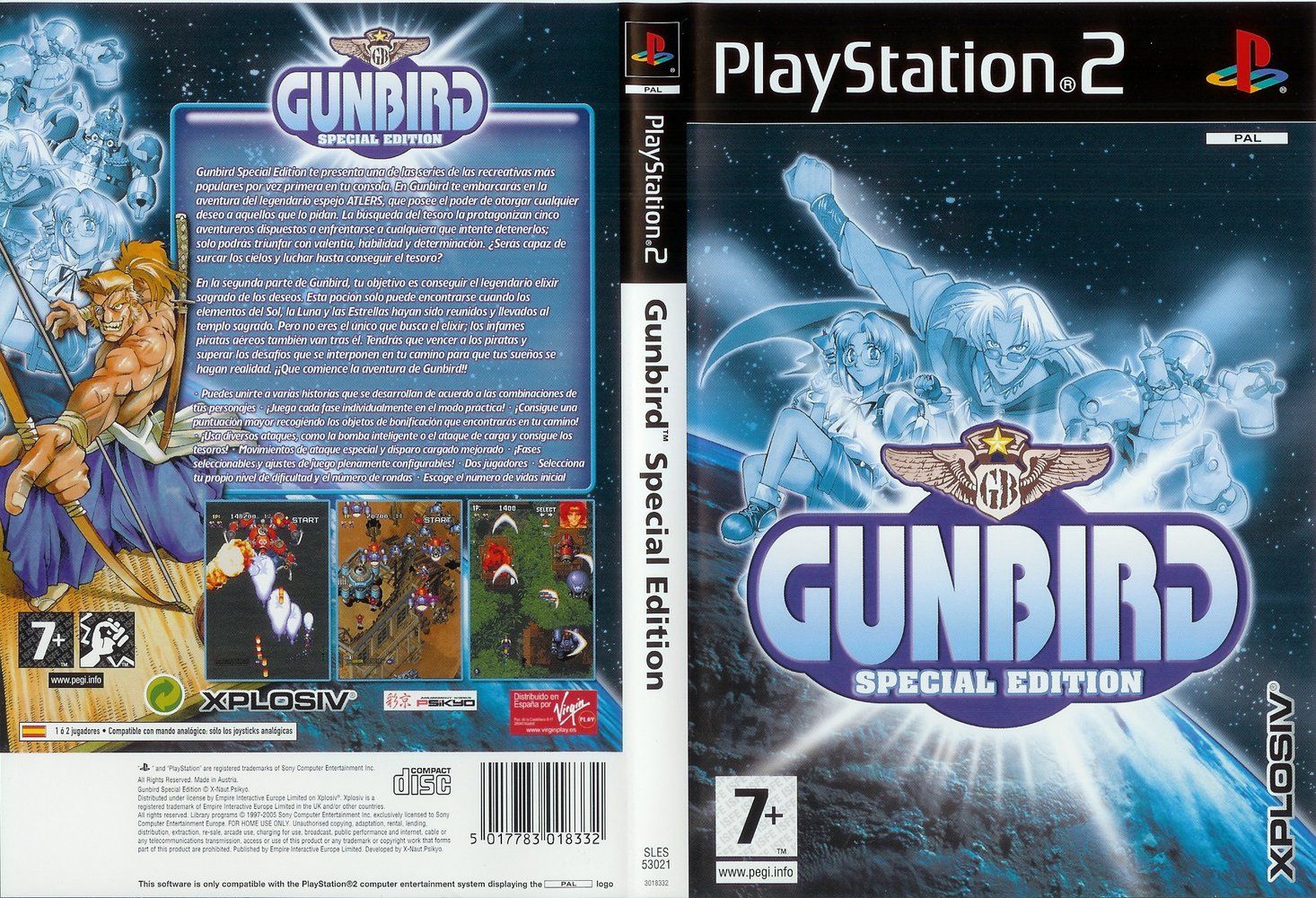 GUNBIRD - SPECIAL EDITION (PAL) - FRONT