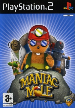 Maniac Mole Cover auf PsxDataCenter.com