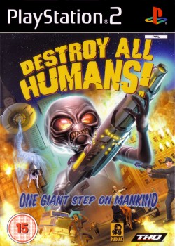 Destroy All Humans! Cover auf PsxDataCenter.com