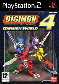 Digimon World 4 Cover auf PsxDataCenter.com