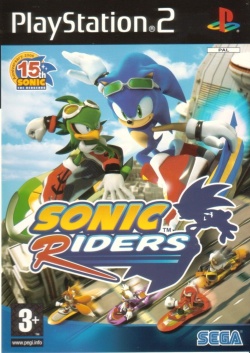 Sonic Riders Cover auf PsxDataCenter.com