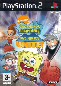 Spongebob Squarepants and Friends - Unite! Cover auf PsxDataCenter.com