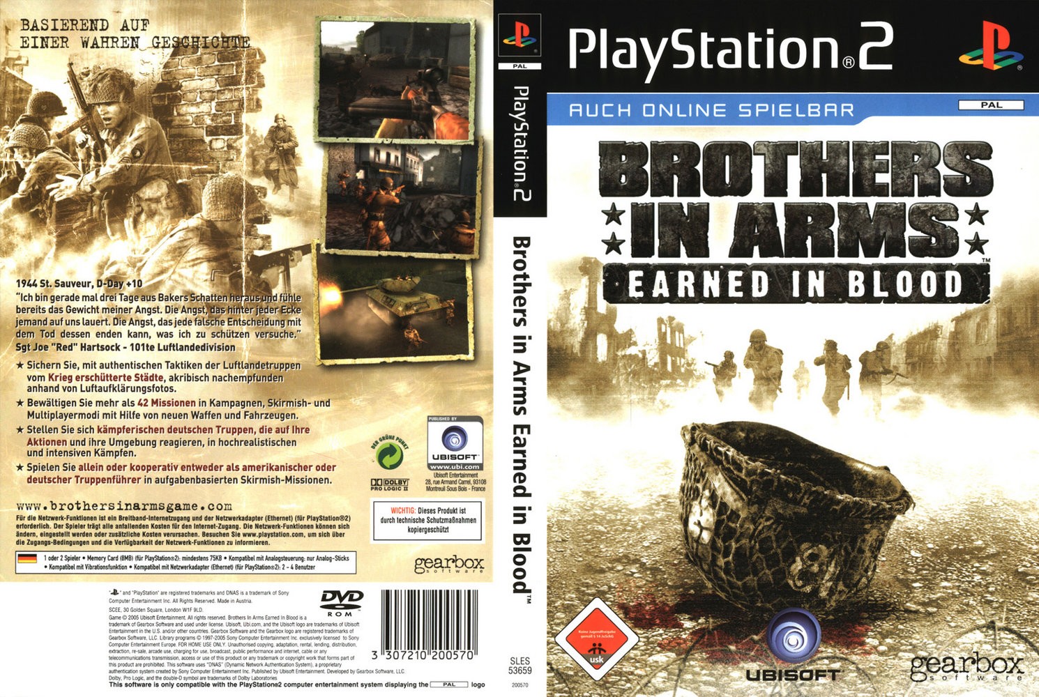 brothers in arms earned in blood not starting windows 7