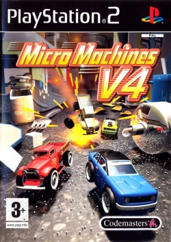 Micro Machines V4 Cover auf PsxDataCenter.com