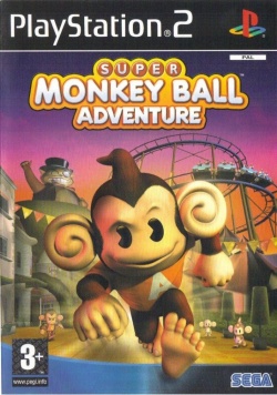 Super Monkey Ball Adventure Cover auf PsxDataCenter.com